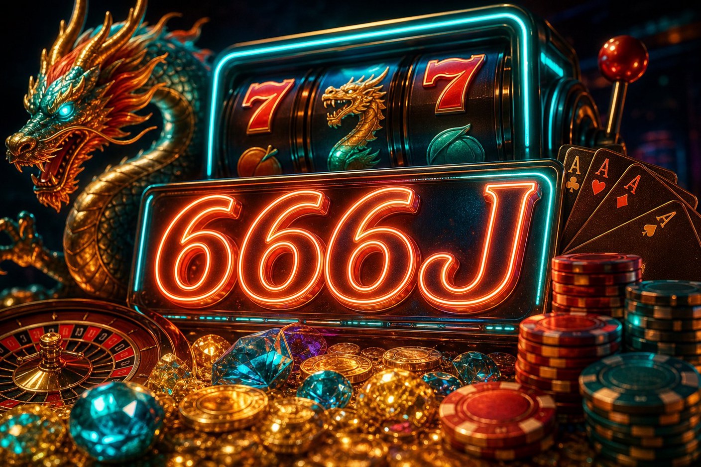 Tampilan bagian hadiah absen harian dan bonus pendaftaran di 666J