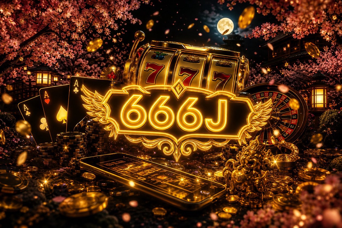 Tampilan The Dog House di 666J dengan nuansa kandang anjing dan papan hadiah