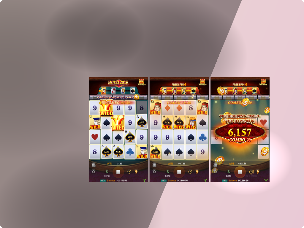 Wild Ace · Tampilan Aplikasi 666J